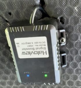 Photo from HaloView Backup Camera, TPMS, and axle temperature sensors